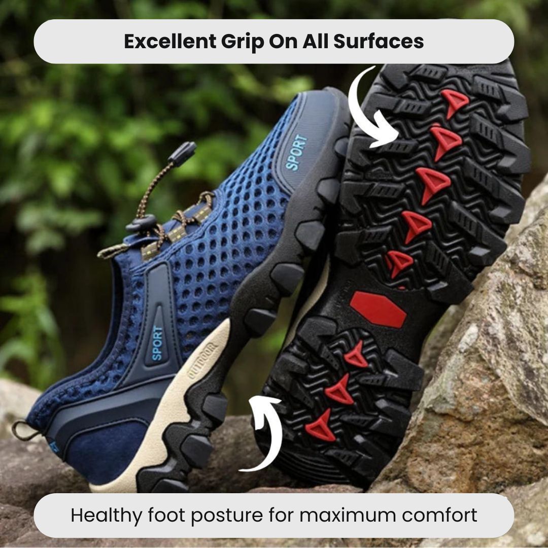 Orthtrek - waterproof barefoot trekking shoe for pain relief