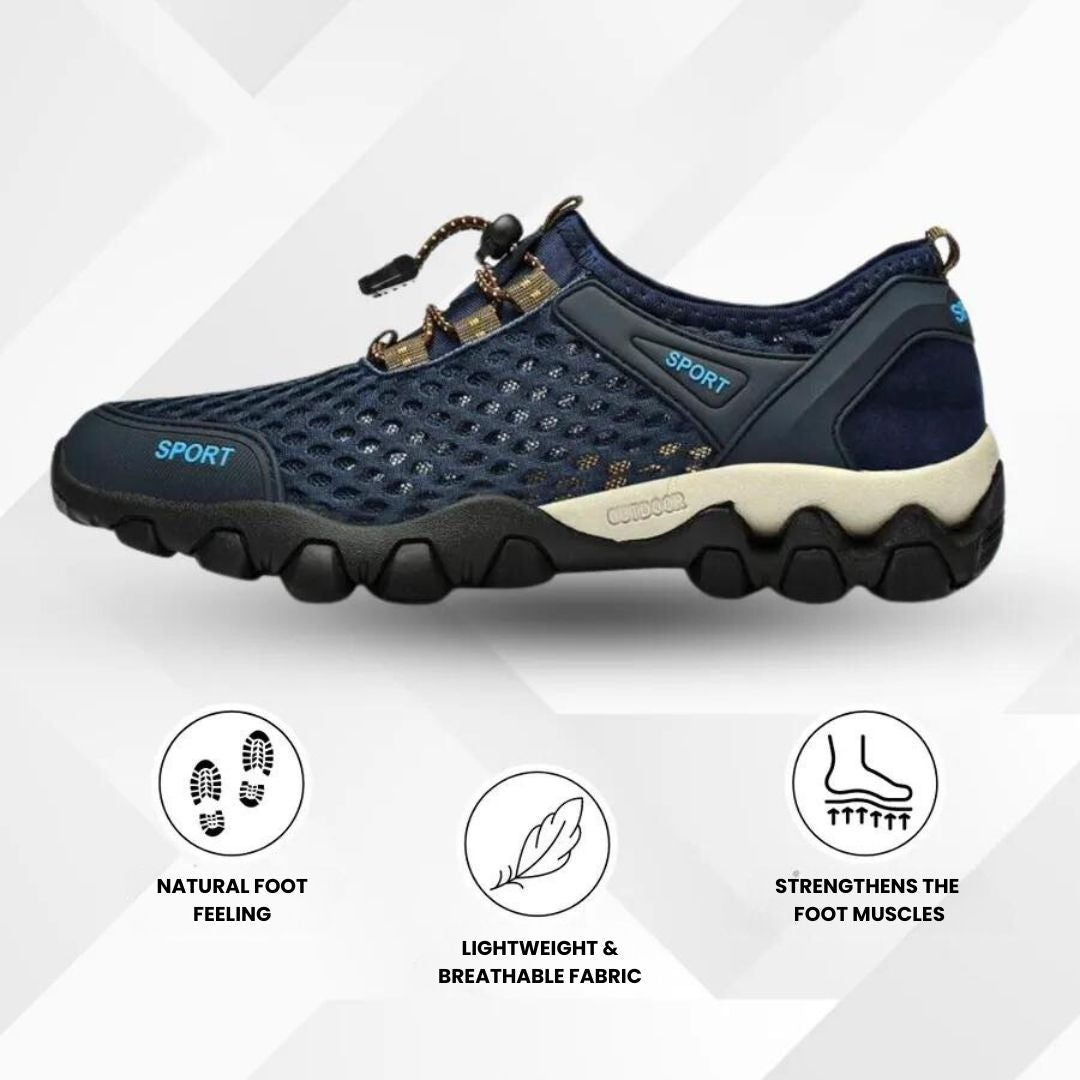 Orthtrek - waterproof barefoot trekking shoe for pain relief