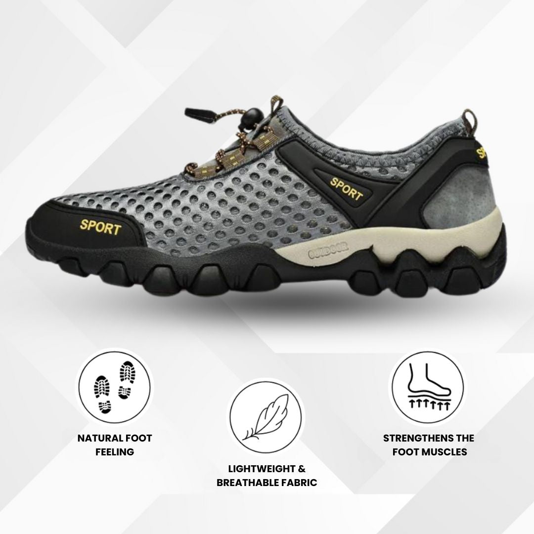 Orthtrek - waterproof barefoot trekking shoe for pain relief