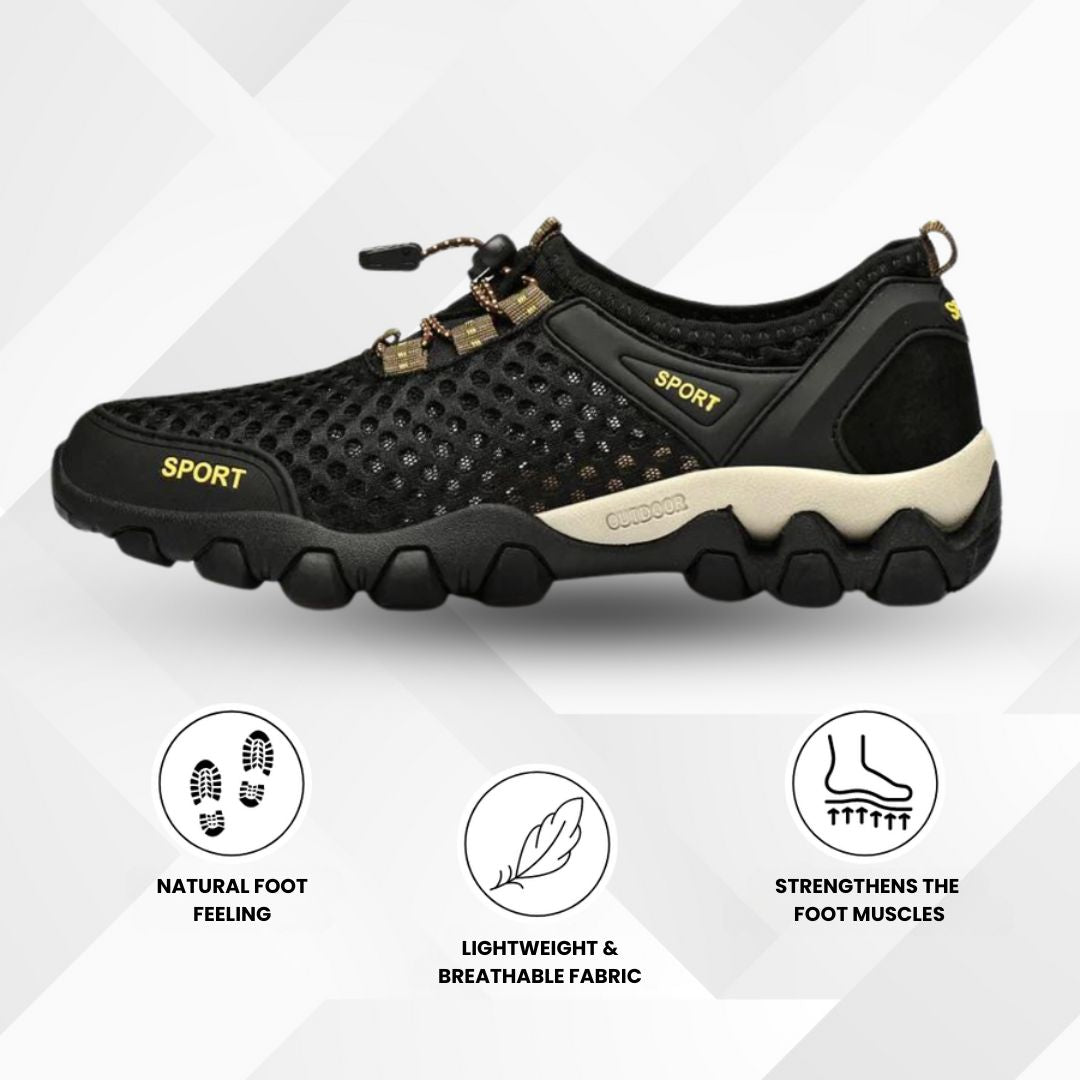 Orthtrek - waterproof barefoot trekking shoe for pain relief