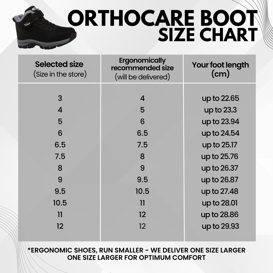 OrthoCare Boot - ergonomic & pain relieving comfort shoe