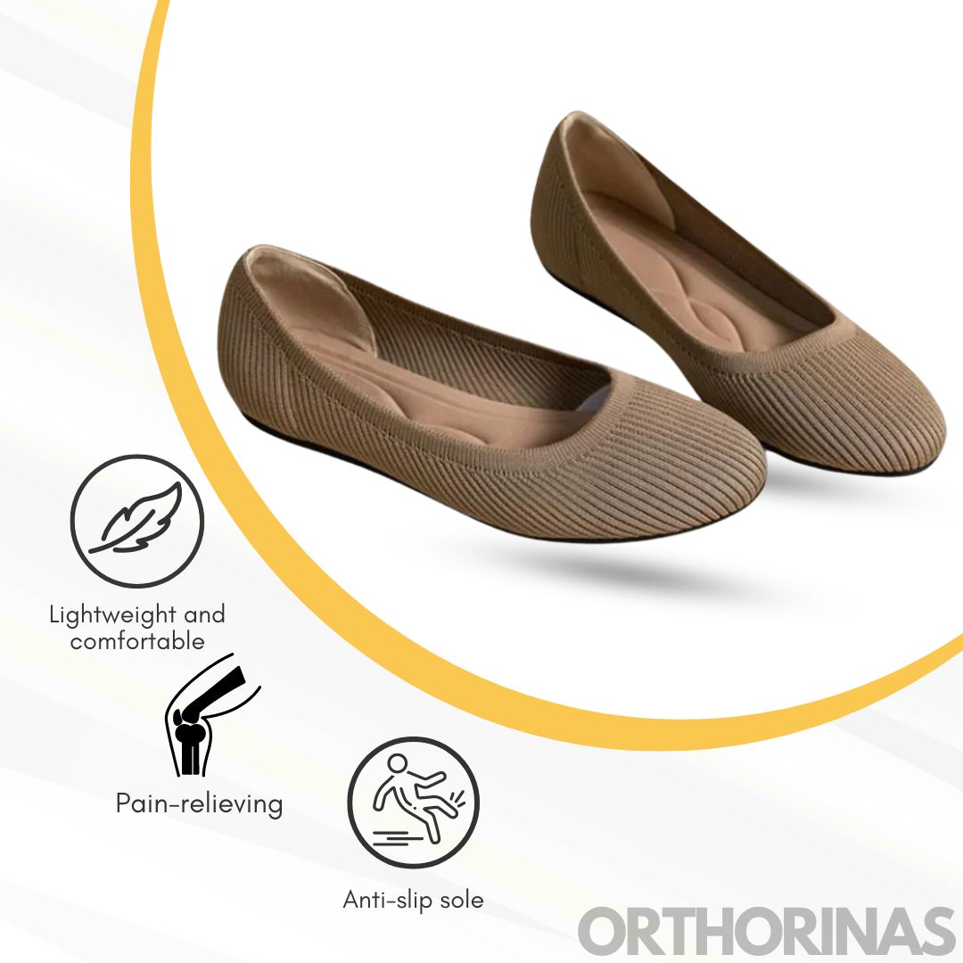 Orthorinas™ - ergonomic pain-relieving ballerina flats