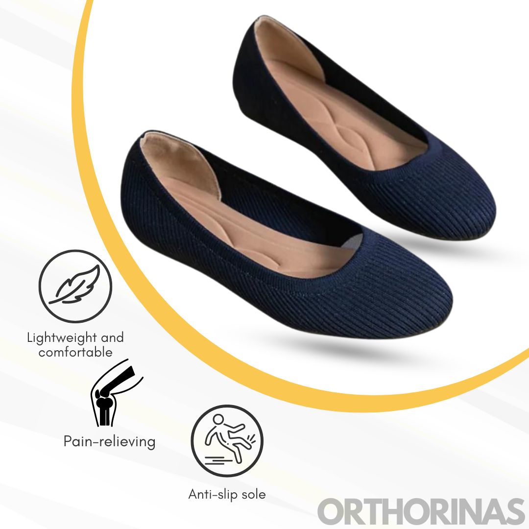 Orthorinas™ - ergonomic pain-relieving ballerina flats