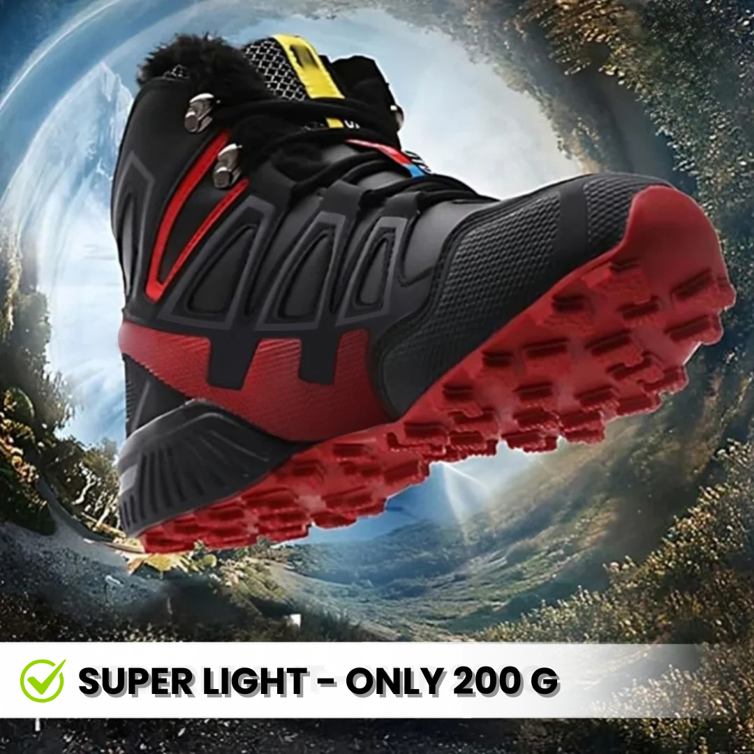 OrthoTrekking Pro - ergonomic pain-relieving trekking and hiking shoes for autumn and winter