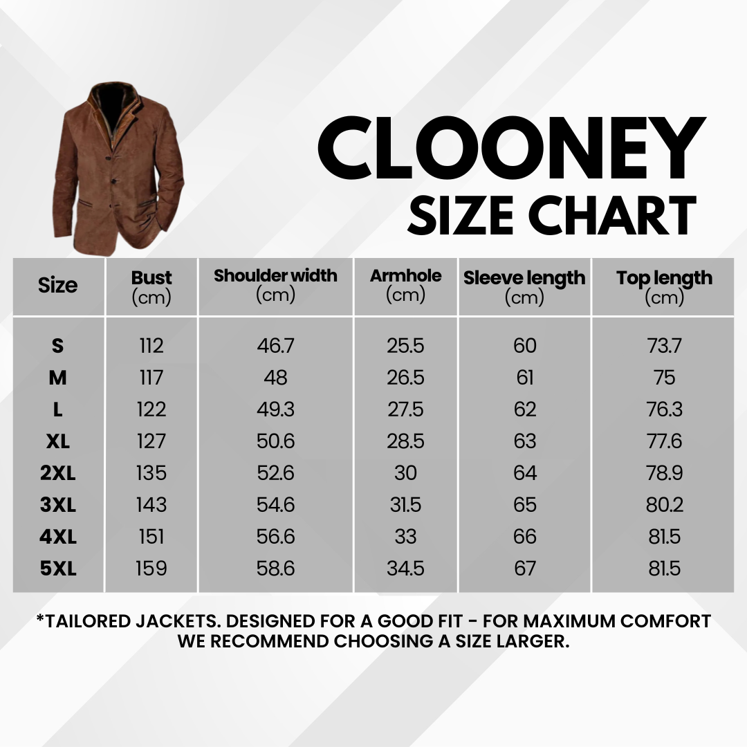 Clooney - high quality leather jacket for autumn and winter