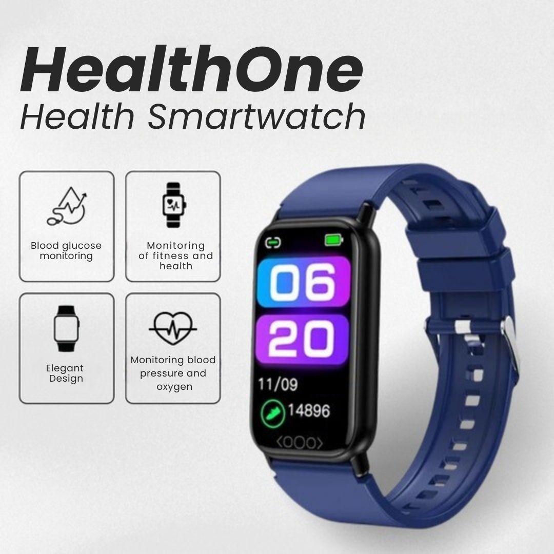 HealthOne - medical smartwatch with real-time blood glucose measurement