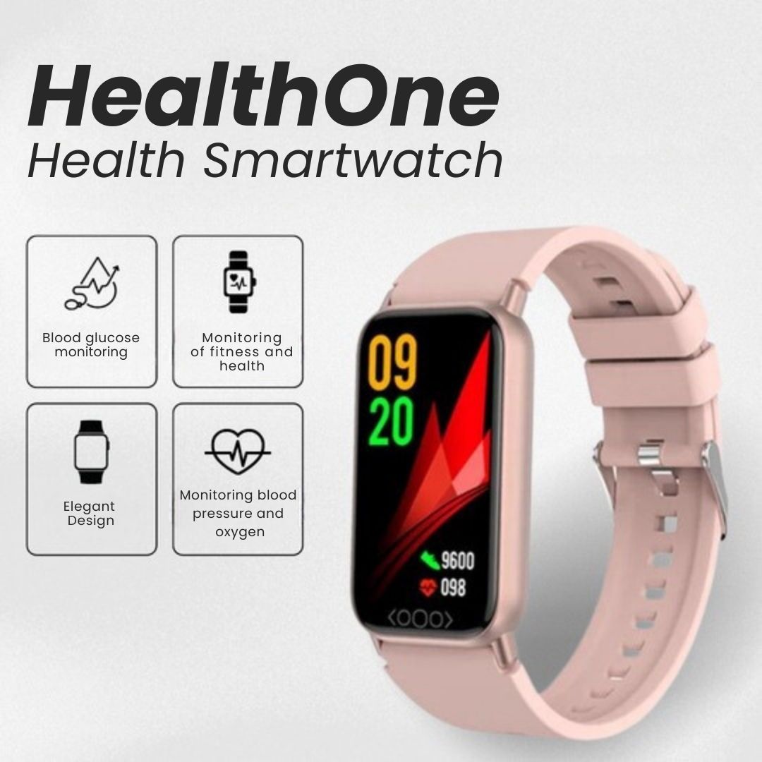 HealthOne - medical smartwatch with real-time blood glucose measurement