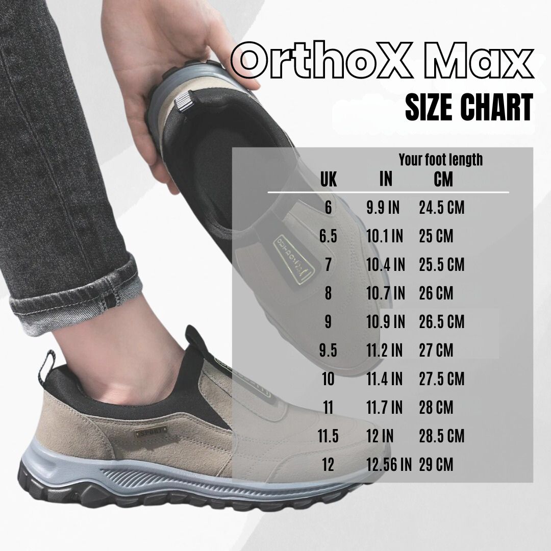 OrthoX Max - ergonomic pain relieving comfort shoes (2025)