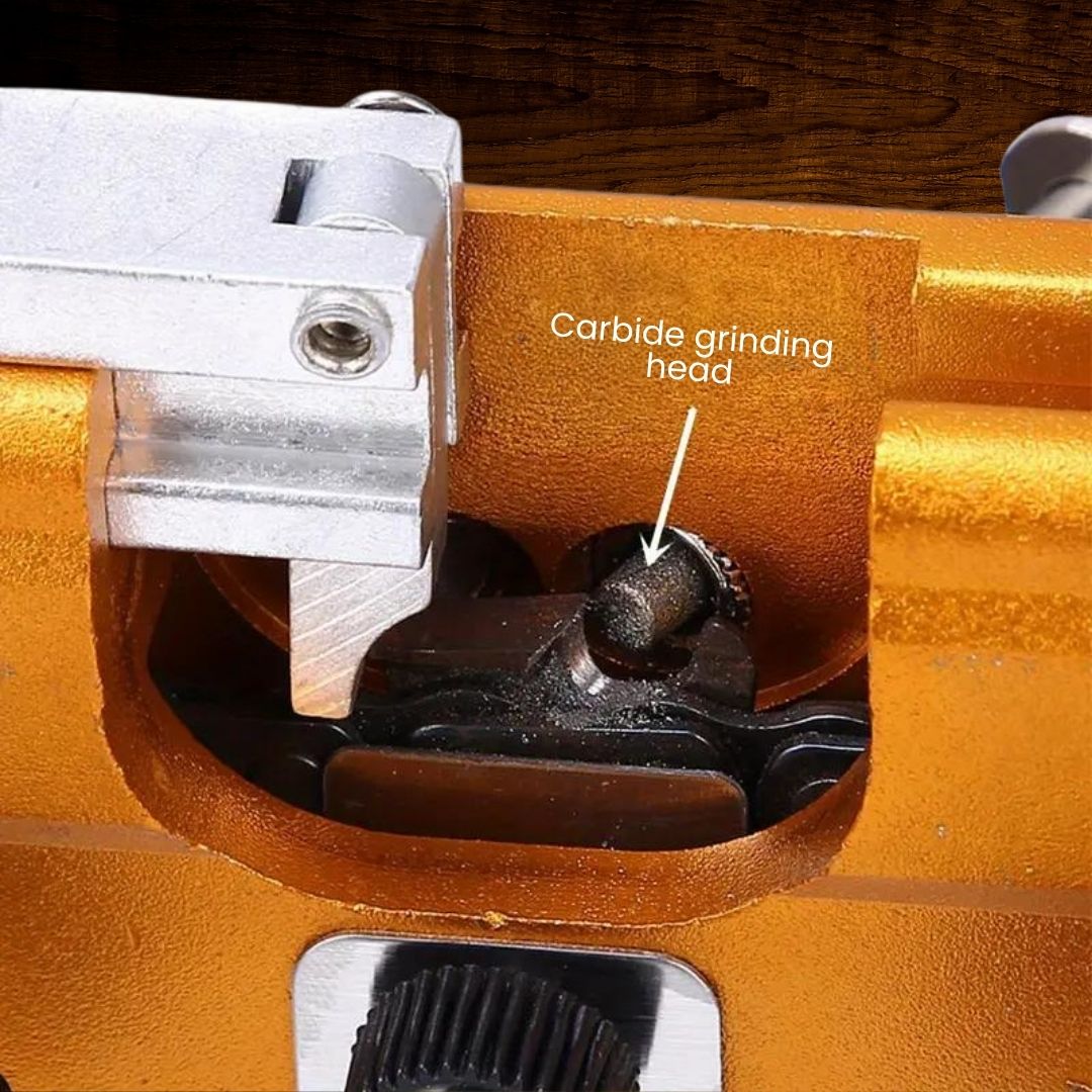 SuperChain - the original - universal chain sharpener for every chainsaw