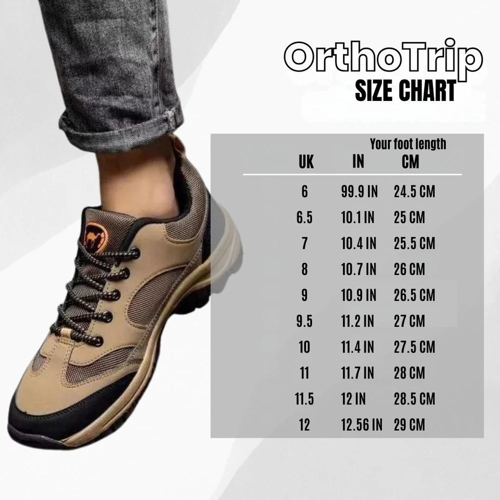 OrthoTrip - ergonomic pain relieving outdoor shoes