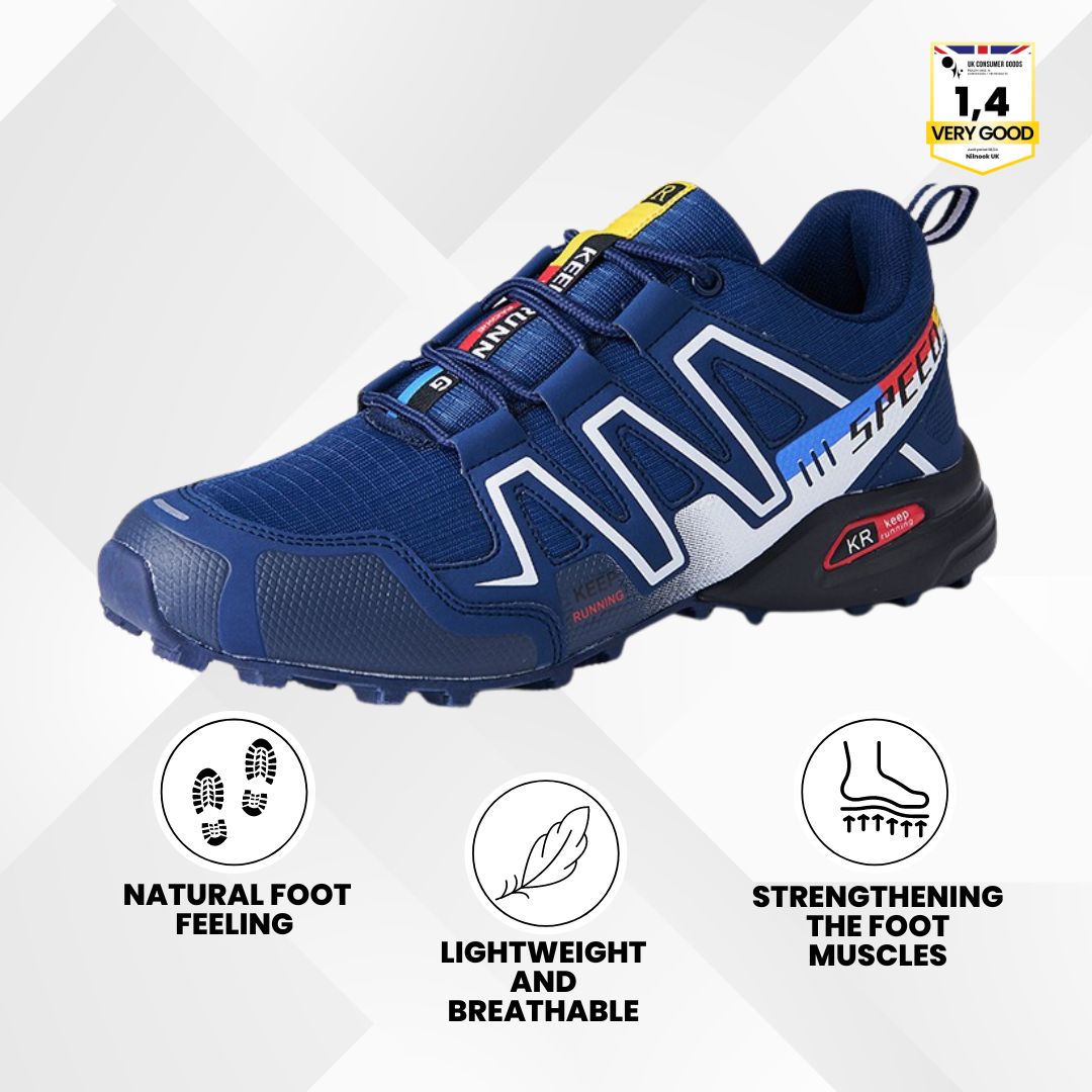 OrthoTrekking (2024) - ergonomic trekking and hiking shoe for pain relief (Unisex)