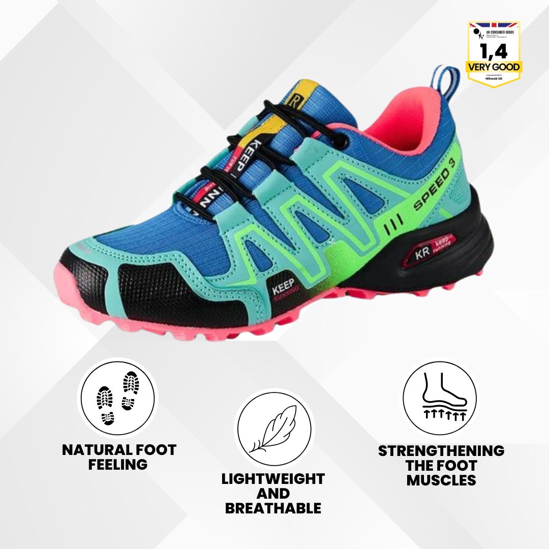 OrthoTrekking (2024) - ergonomic trekking and hiking shoe for pain relief (Unisex)