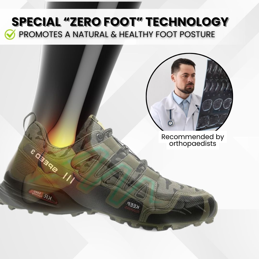 OrthoTrekking (2024) - ergonomic trekking and hiking shoe for pain relief (Unisex)