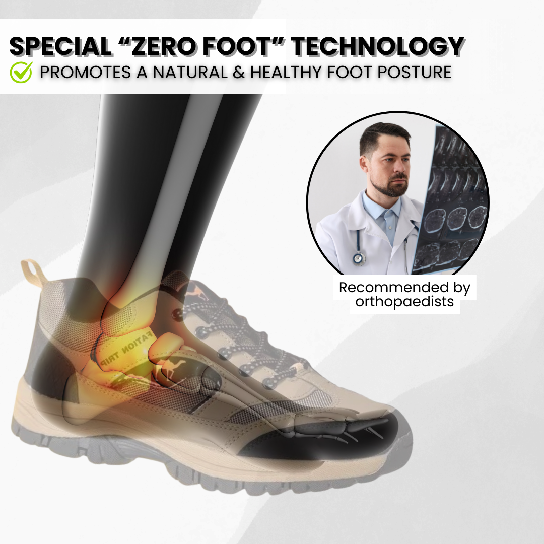 OrthoTrip - ergonomic pain relieving outdoor shoes