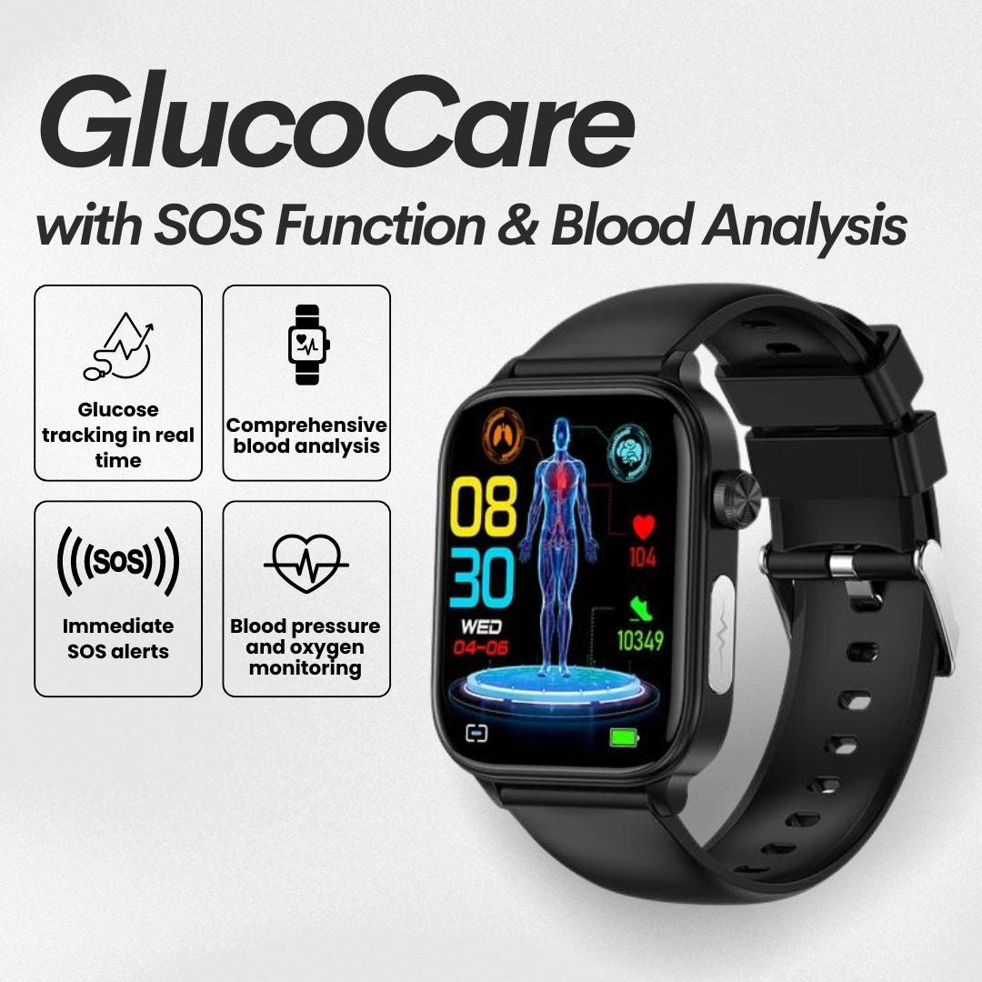 GlucoCare SOS - with Fall Detection and Blood Glucose measurement