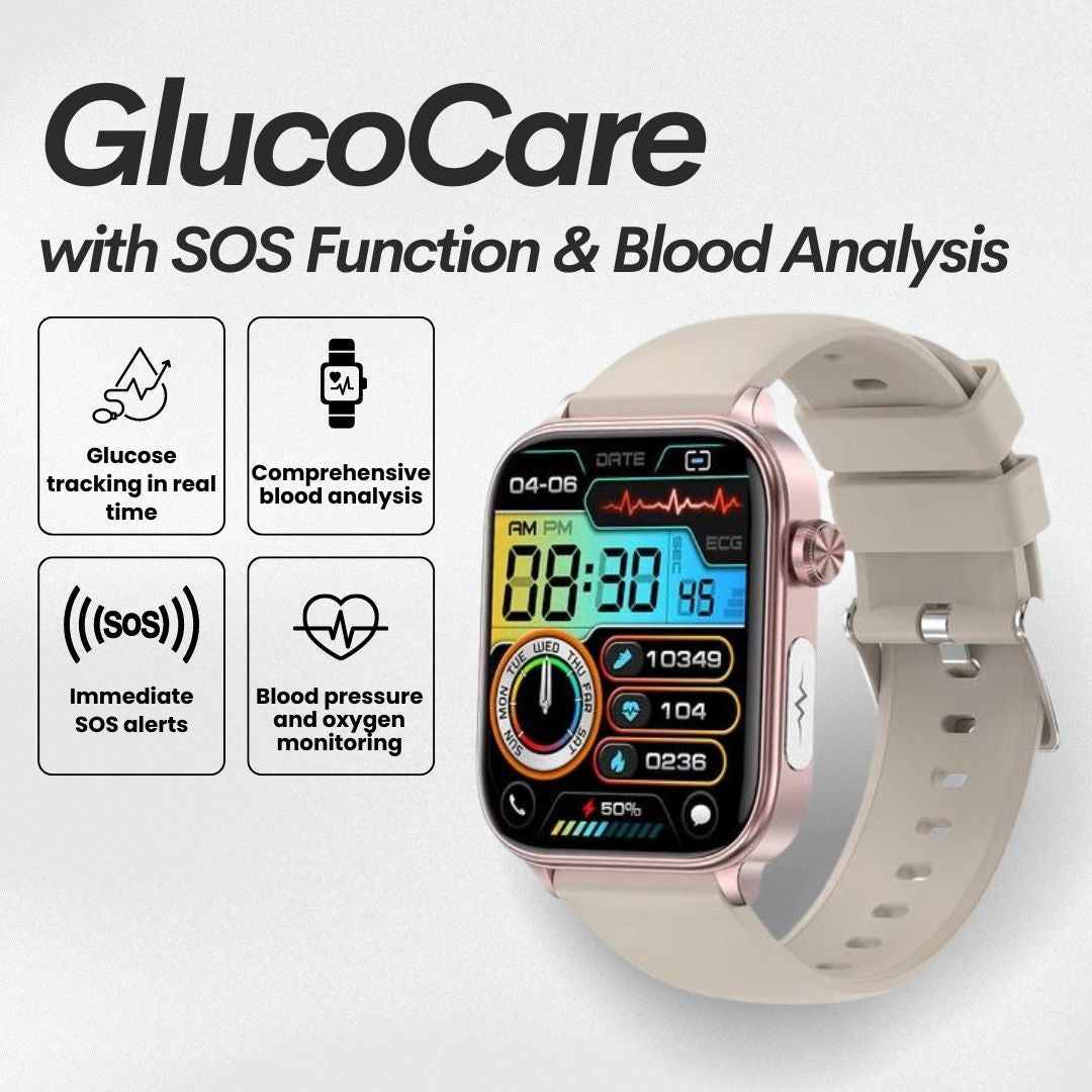 GlucoCare SOS - with Fall Detection and Blood Glucose measurement