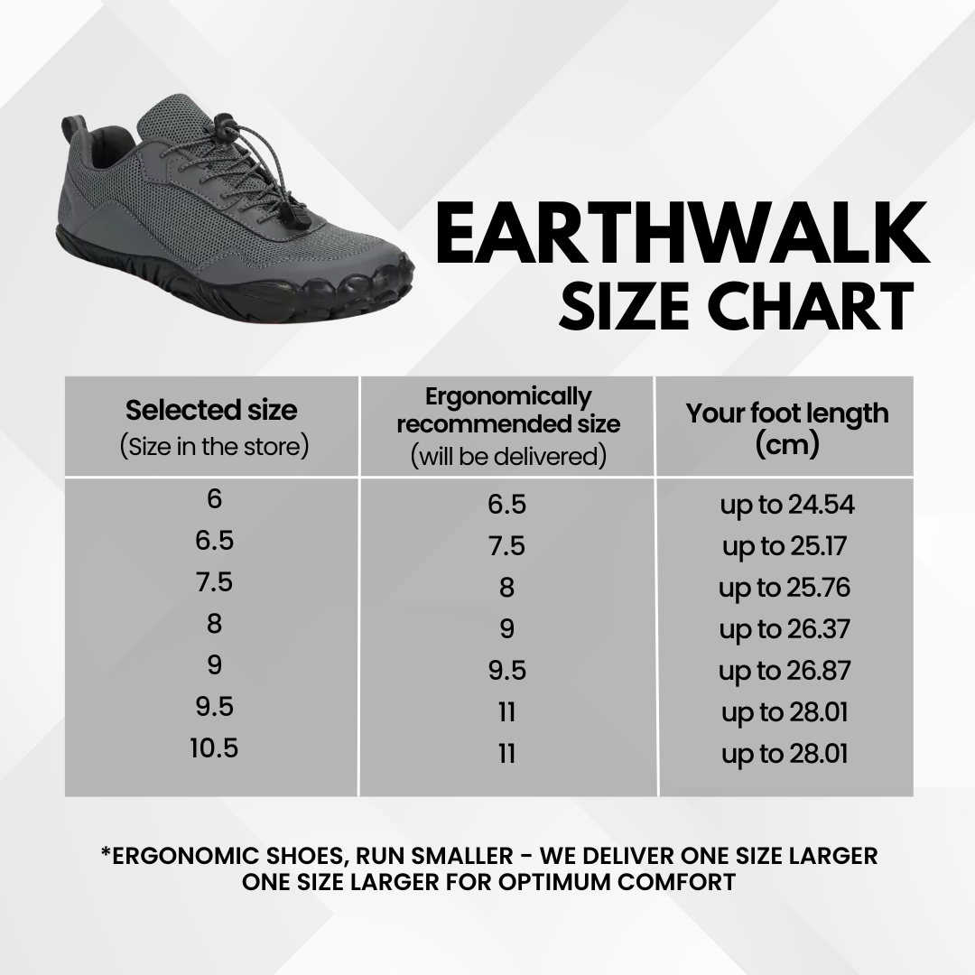 EarthWalk - orthopedic & waterproof barefoot shoe for autumn and winter