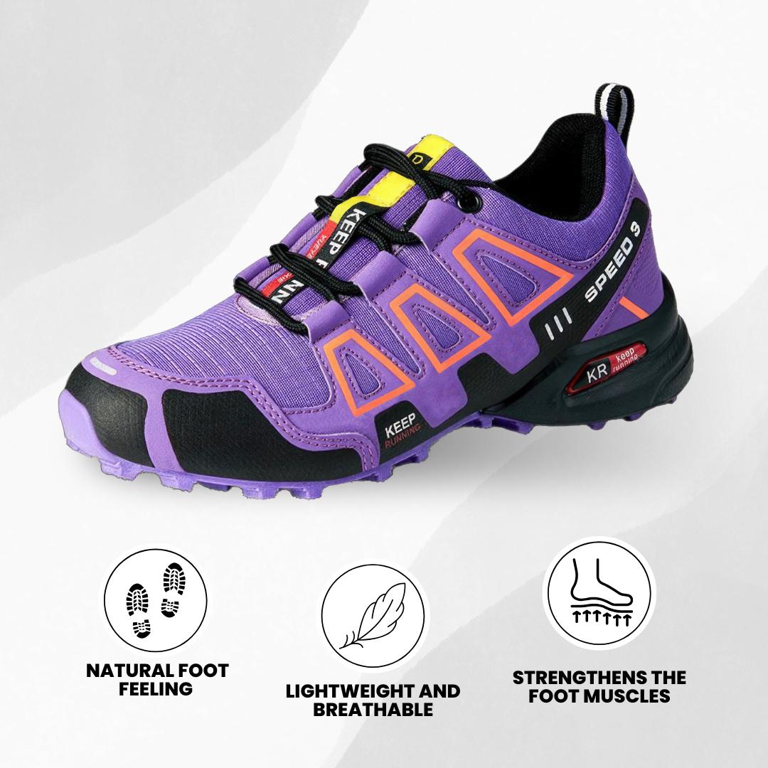 OrthoTrekking (2025) - ergonomic trekking and hiking shoe for pain relief (Unisex)