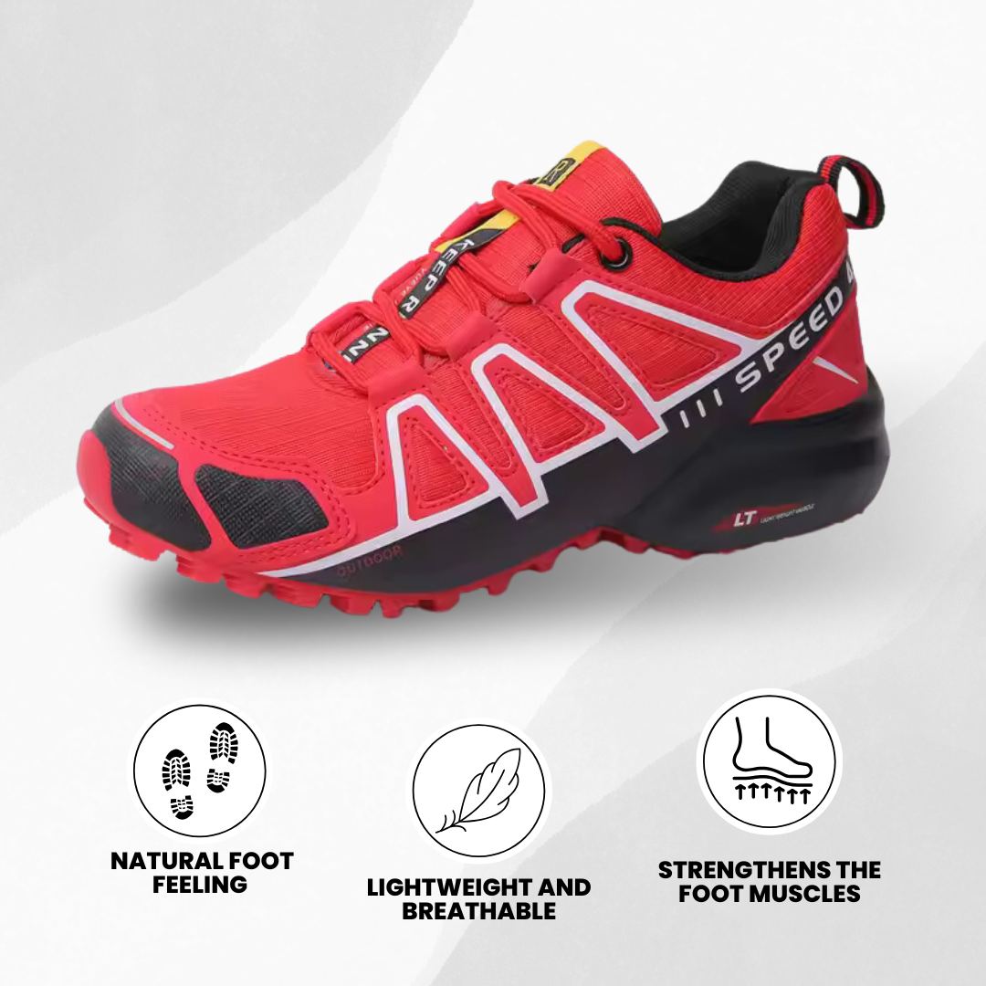 OrthoTrekking (2025) - ergonomic trekking and hiking shoe for pain relief (Unisex)