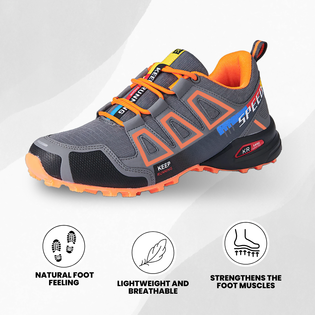 OrthoTrekking (2025) - ergonomic trekking and hiking shoe for pain relief (Unisex)