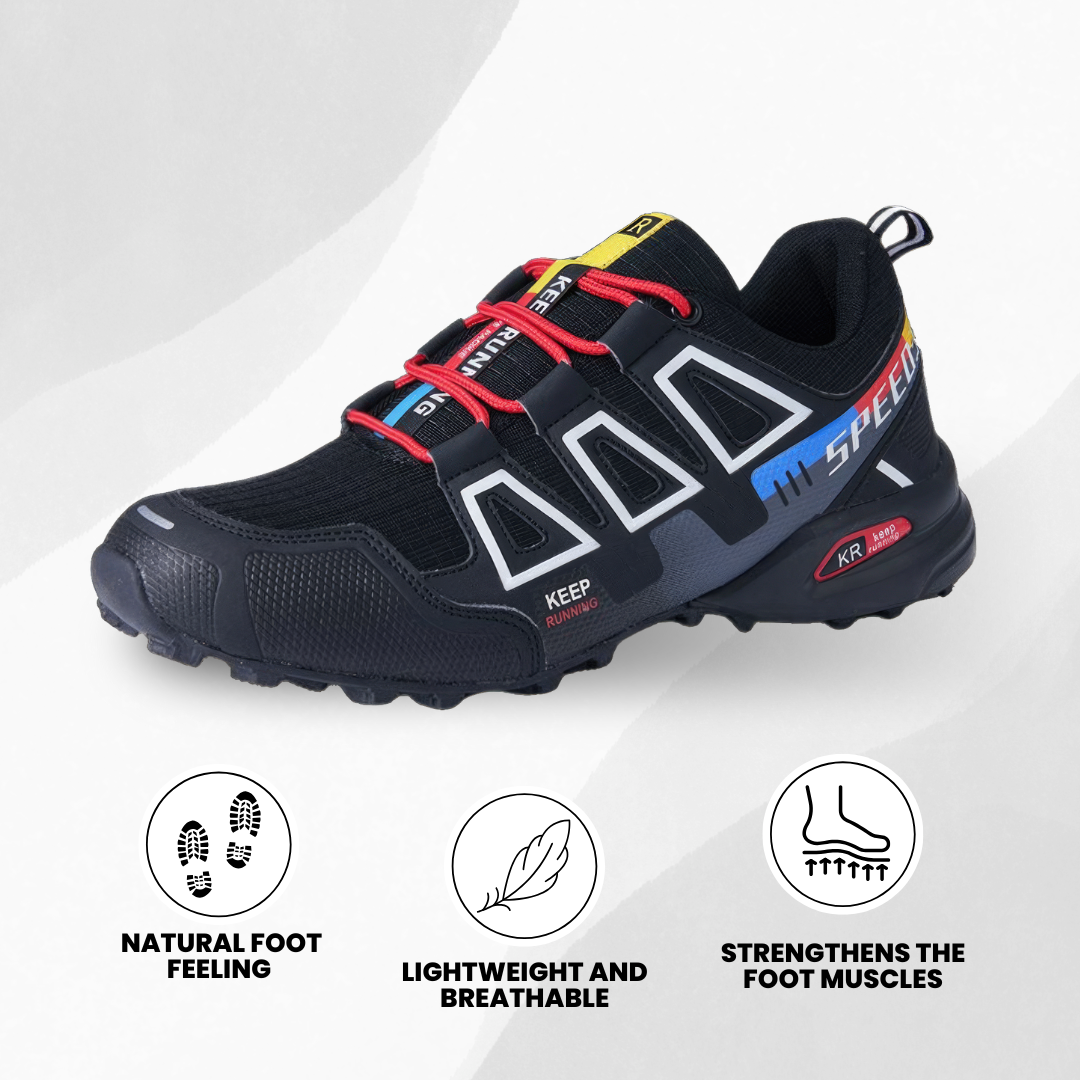 OrthoTrekking (2025) - ergonomic trekking and hiking shoe for pain relief (Unisex)