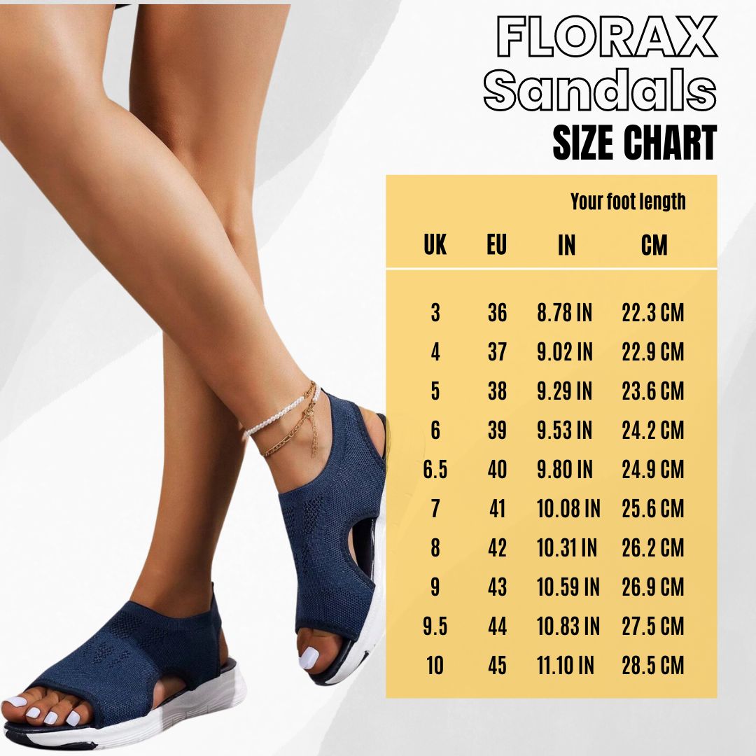 Florax™ - ergonomic orthopedic sandals for pain relief