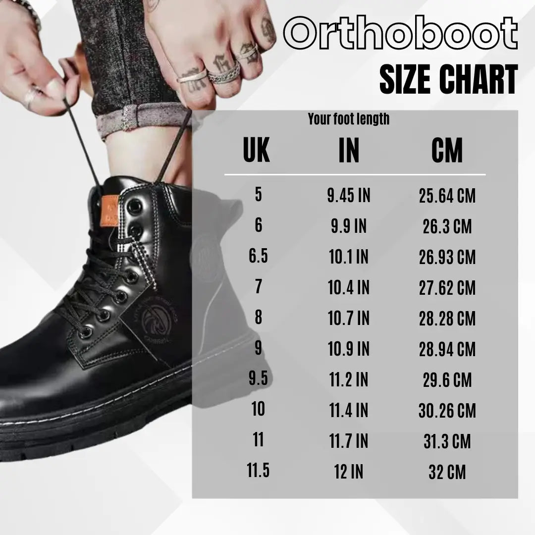 Orthoboot - Ergonomic pain relieving comfort boots for autumn/winter