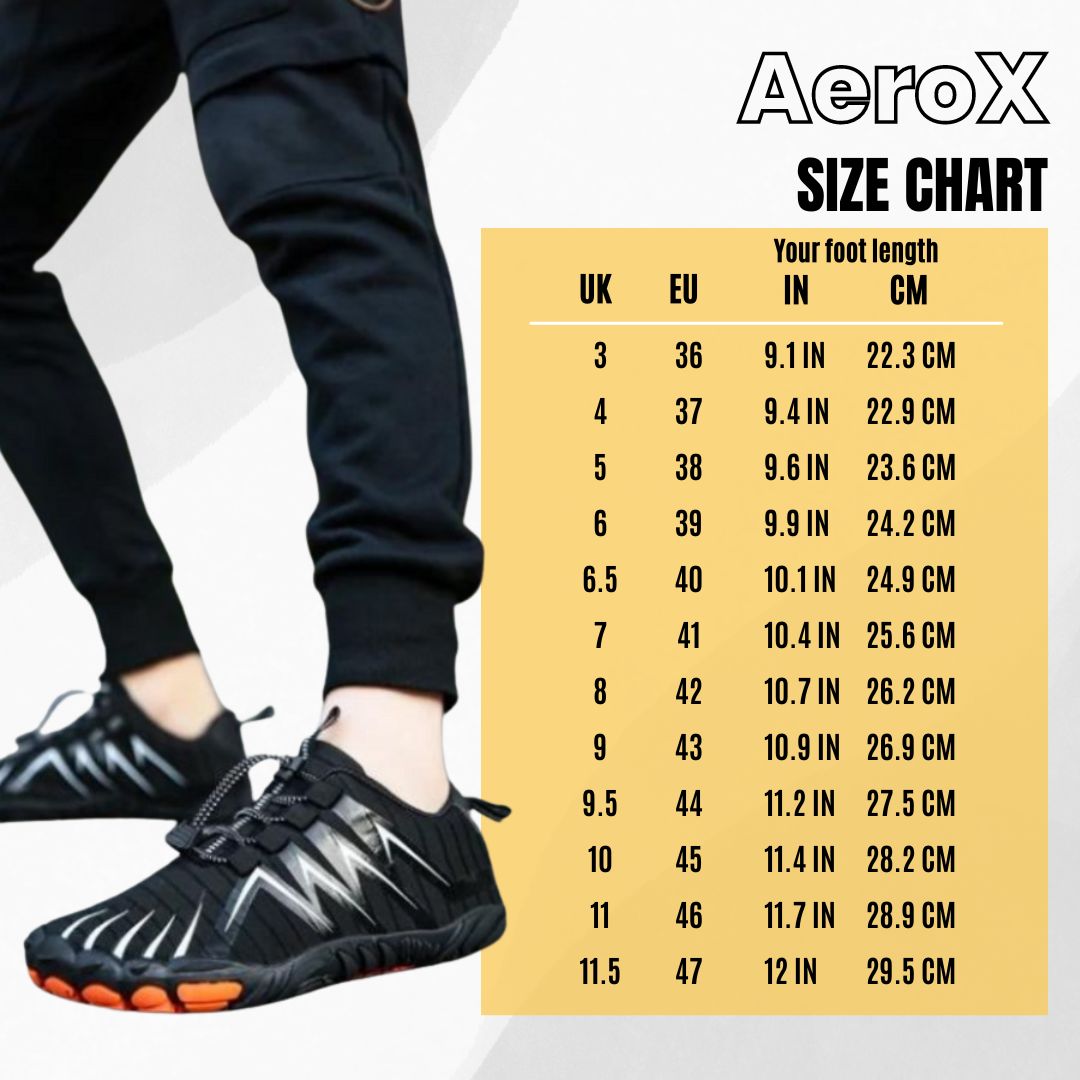 AeroX™ Pro - healthy & pain relieving barefoot shoes (Unisex)