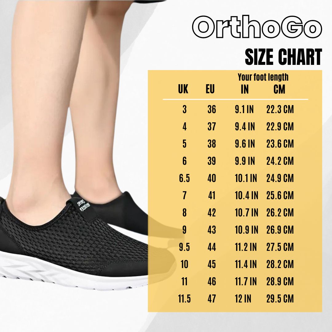 OrthoGo - pain-relieving, feather-light and waterproof ortho shoe