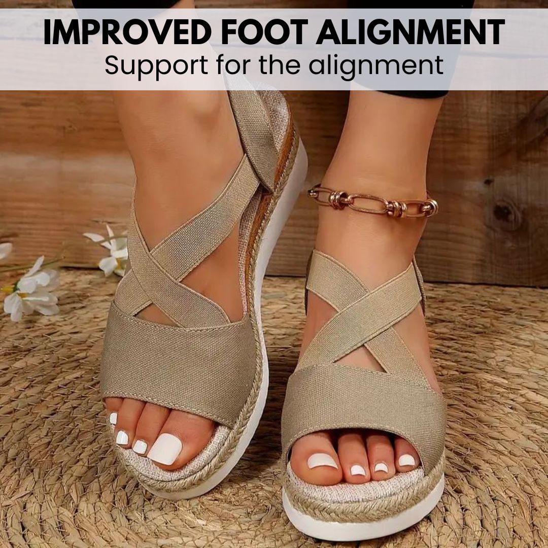 OrthoStella™ - ergonomic pain relieving sandals for women