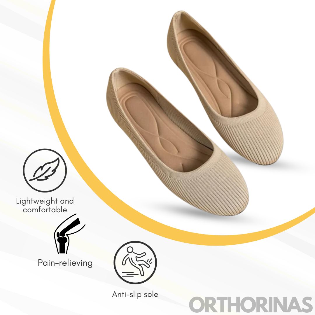 Orthorinas™ - ergonomic pain-relieving ballerina flats