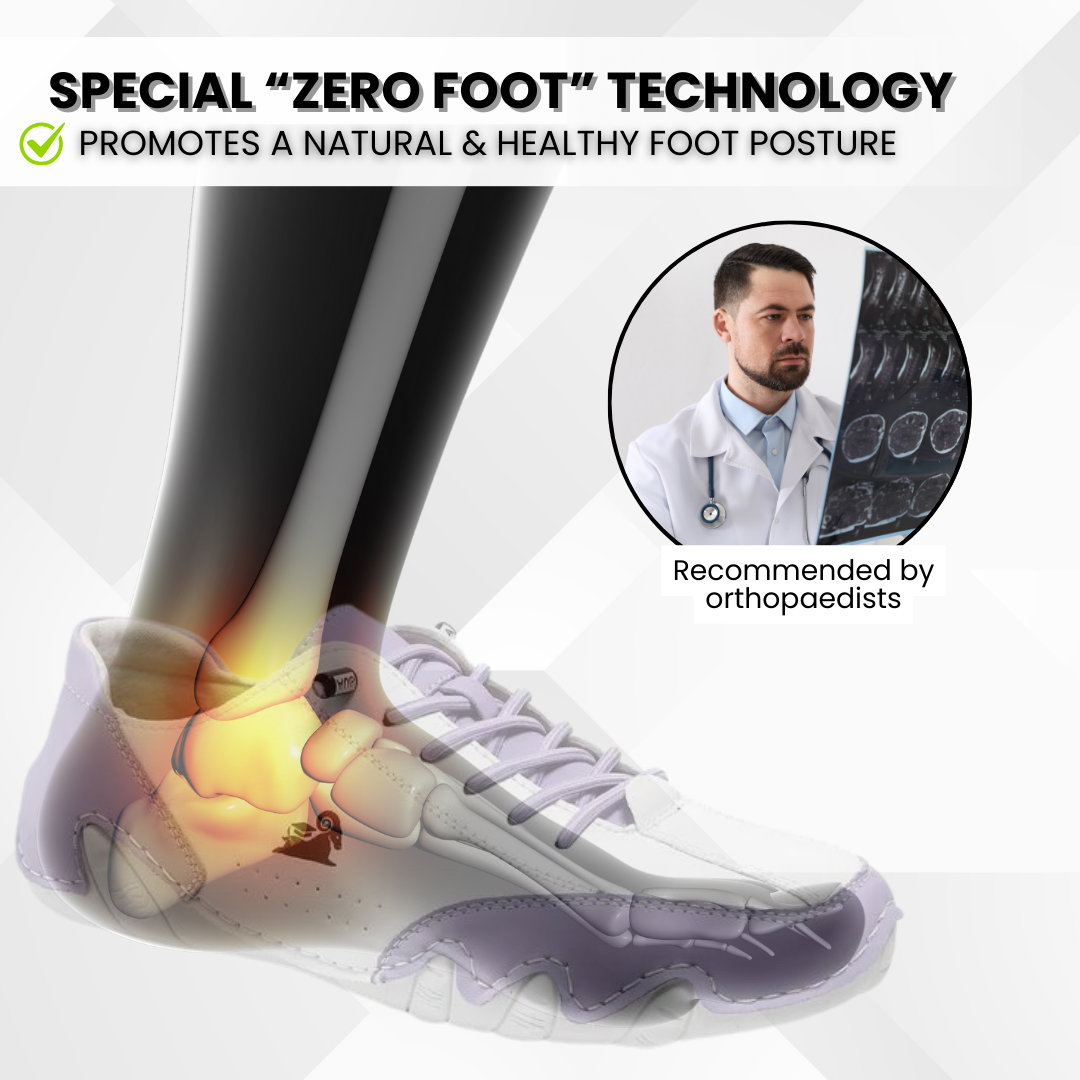 OrthoActive - ergonomic & pain relieving barefoot shoe for maximum comfort