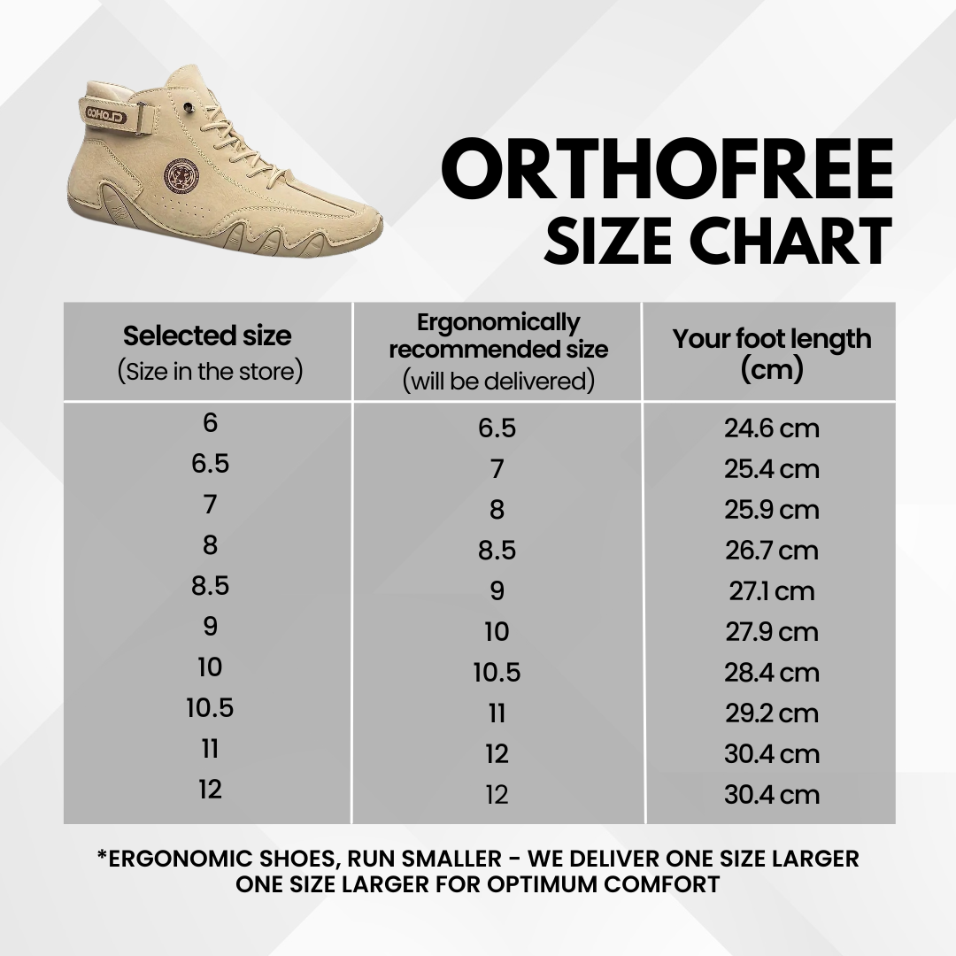 OrthoFree - light, ergonomic & pain relieving barefoot shoe