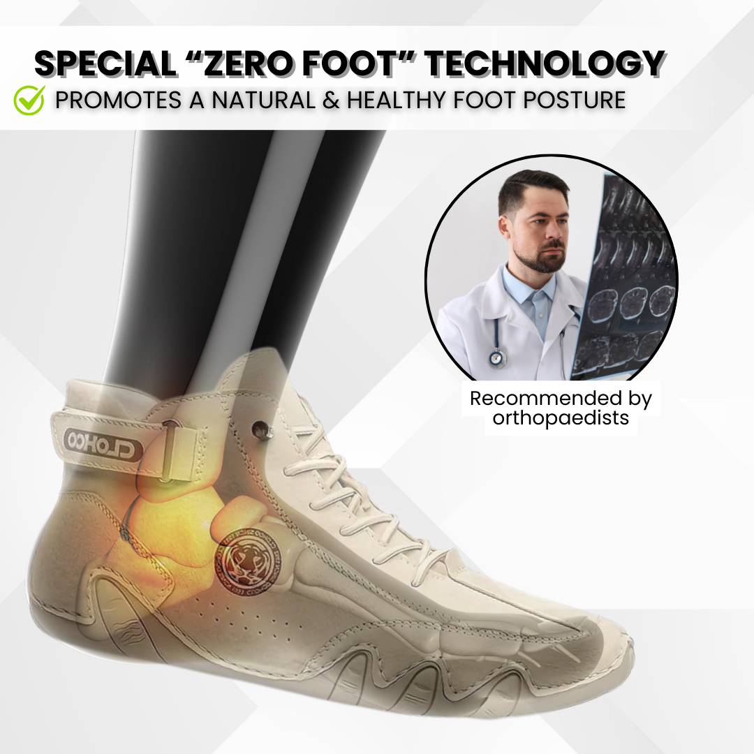 OrthoFree - light, ergonomic & pain relieving barefoot shoe