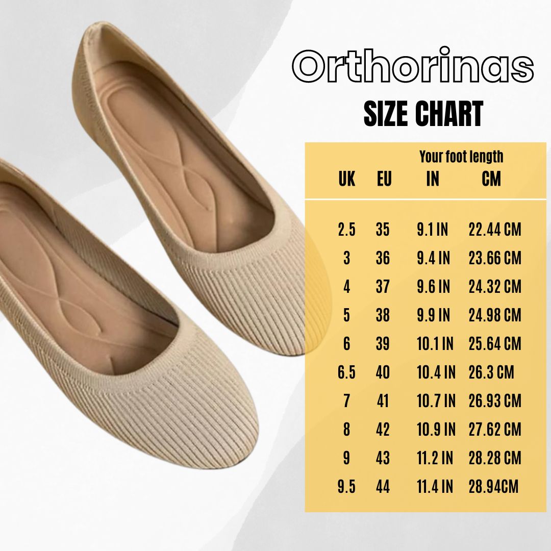 Orthorinas™ - ergonomic pain-relieving ballerina flats