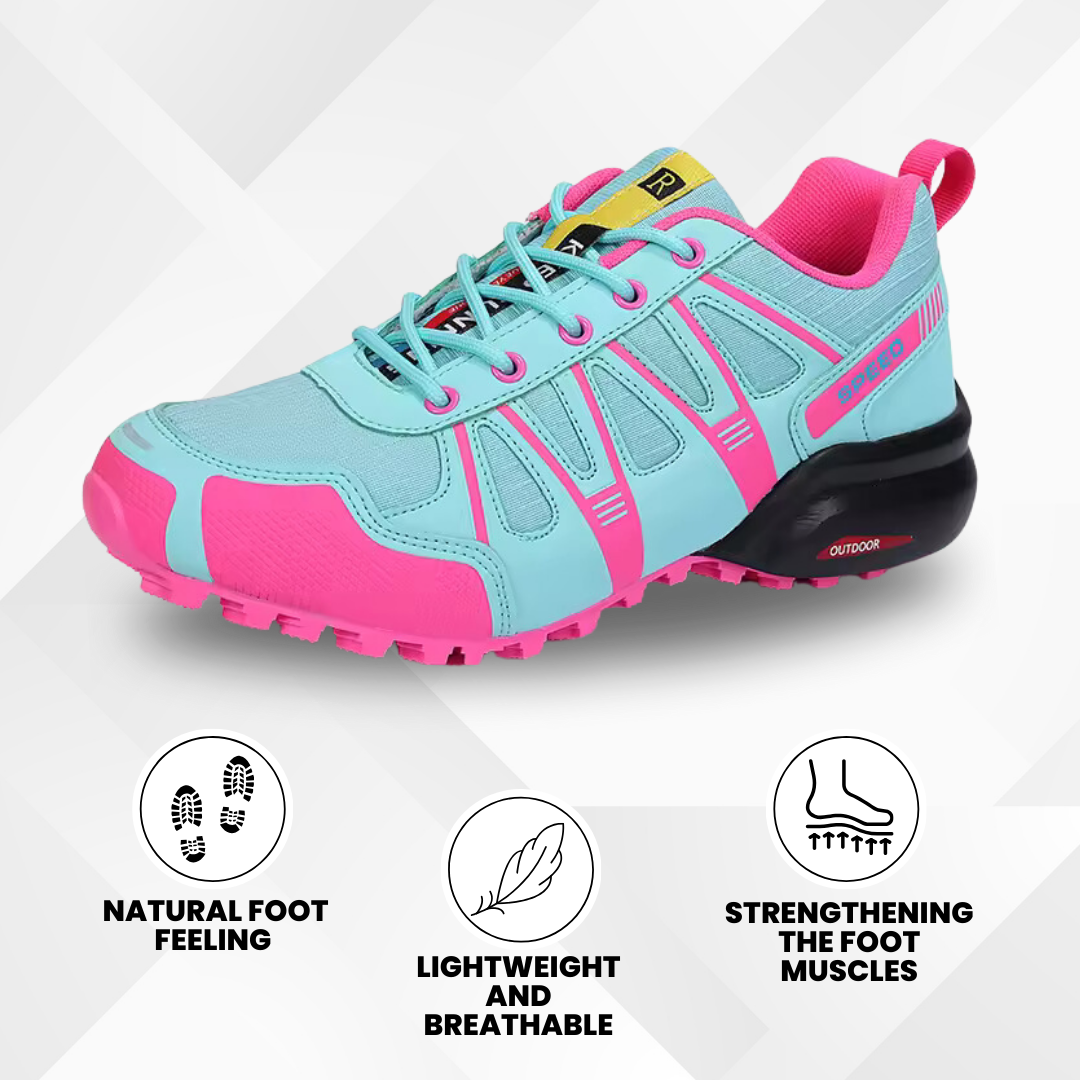 OrthoTrekking Lady - ergonomic pain-relieving trekking and hiking shoes - especially for women