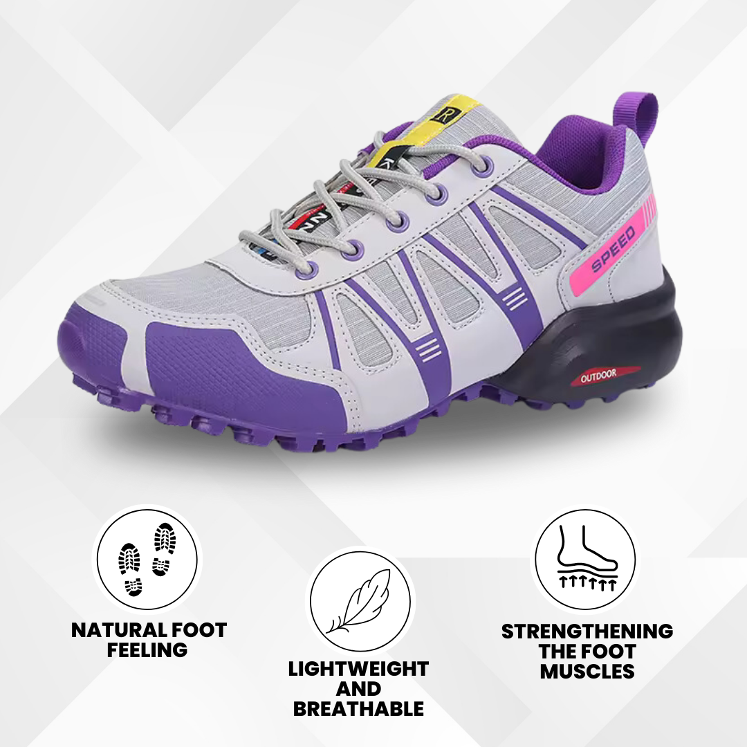 OrthoTrekking Lady - ergonomic pain-relieving trekking and hiking shoes - especially for women